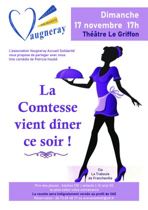 Théâtre> "La Comtesse vient dîner ce soir!"