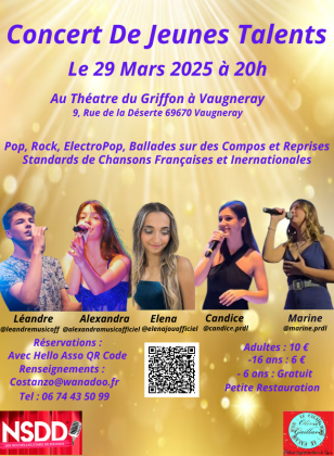 Concert de jeunes talents